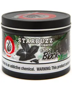 Starbuzz Bold Black Mint Shisha Tobacco