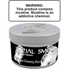 Social Smoke White Gummy Bear Shisha Tobacco