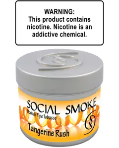 Social Smoke Tangerine Rush Shisha Tobacco