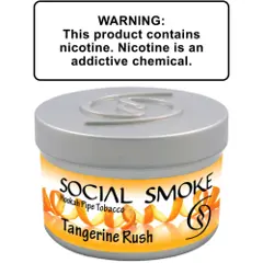 Social Smoke Tangerine Rush Shisha Tobacco