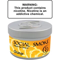 Social Smoke Orange Shisha Tobacco