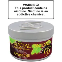 Social Smoke Grape Chill Shisha Tobacco