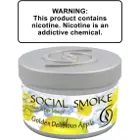 Social Smoke Golden Delicious Apple Shisha Tobacco