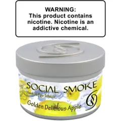 Social Smoke Golden Delicious Apple Shisha Tobacco