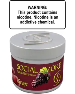 Social Smoke Grape Shisha Tobacco