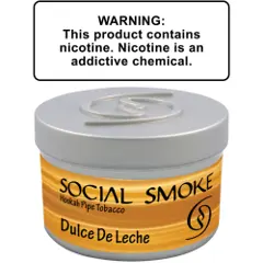 Social Smoke Dulce De Leche Shisha Tobacco