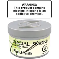 Social Smoke French Vanilla Shisha Tobacco