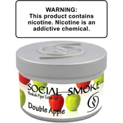 Social Smoke Double Apple Shisha Tobacco