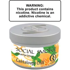 Social Smoke Cantaloupe Chill Shisha Tobacco