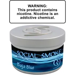 Social Smoke Baja Blue Shisha Tobacco