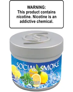 Social Smoke Arctic Lemon Shisha Tobacco