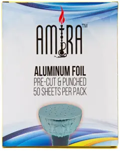 Amira Pre Punched Hookah Foil