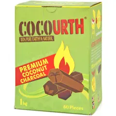 CocoUrth Hex Hookah Charcoal
