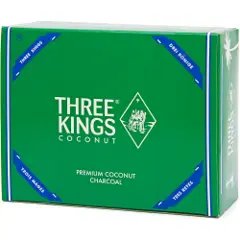 Three Kings Hookah Coconut Charcoal 33mm