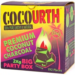 CocoUrth Flat Hookah Charcoal