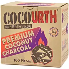 CocoUrth Mini Cube Hookah Charcoal