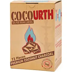 CocoUrth Box Cube Hookah Charcoal