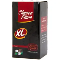 Charco Flare XL Cube Coconut Hookah Charcoal