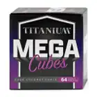 Hookahjohn Titanium Mega Cube Hookah Charcoal