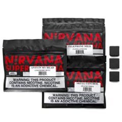 Nirvana Shisha Super Pack (Choose any 3 X 100g + Natural Charcoal)