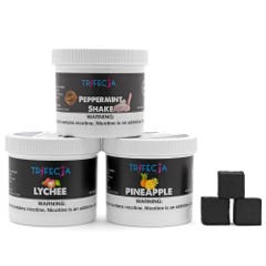 Trifecta Dark Shisha Super Pack (Choose any 3 X 250g + Natural Charcoal)