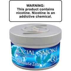 Social Smoke Absolute Zero Shisha Tobacco