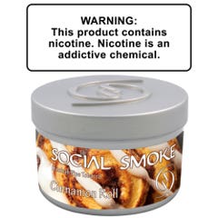 Social Smoke Cinnamon Roll Shisha Tobacco