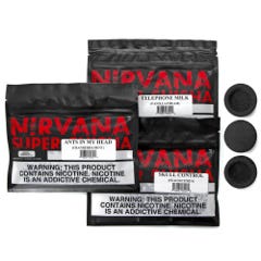 Nirvana Shisha Super Pack (Choose any 3 X 100g + Natural Charcoal)