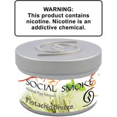 Social Smoke Pistachio Breeze Hookah Tobacco